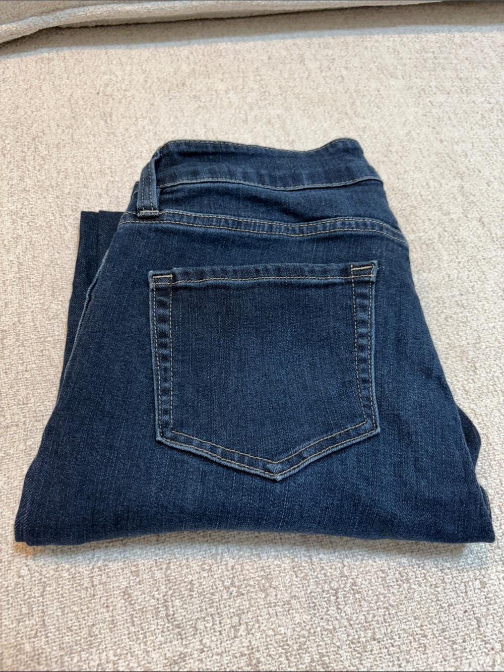 UE Women’s Skinny Jeans in Dark Blue Denim